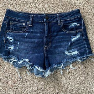 High Wasted Jean Shorts